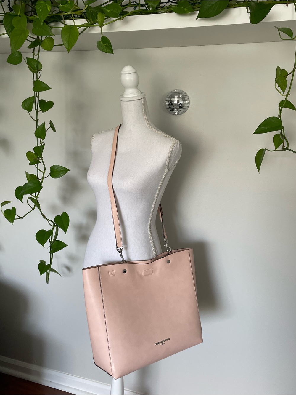 Karl Lagerfeld Paris Adele Blush Pink Tote